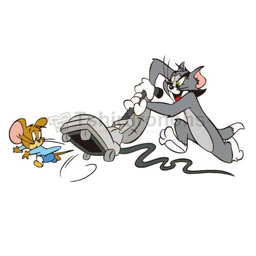 Tom and Jerry T-shirts Iron On Transfers N4385 - Click Image to Close